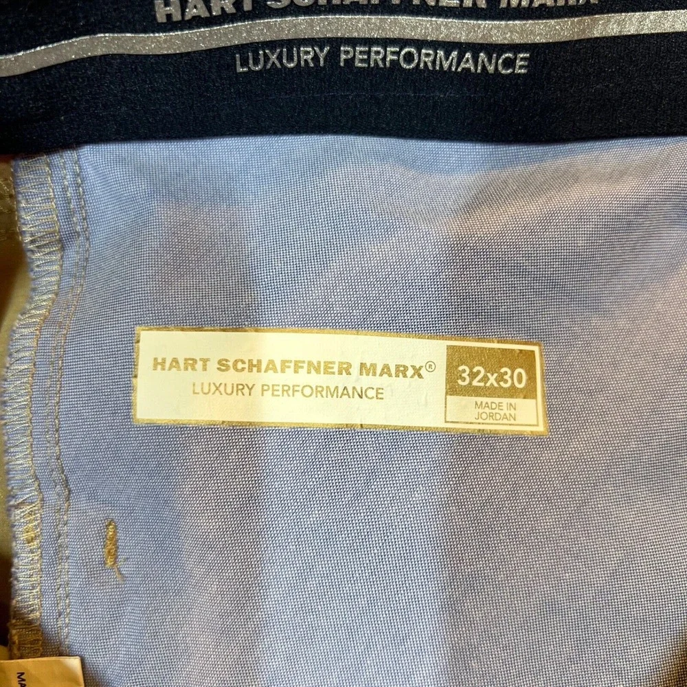 Hart Schaffner Marx Pants Mens 32x28* Lux‎ Performance New York Fit Stretch Golf
